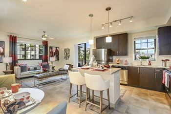 Spacious one, two & three bedroom floor plans